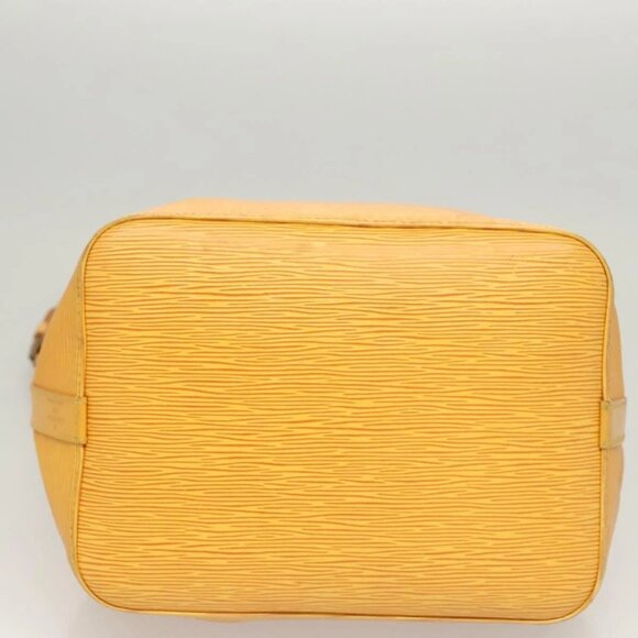 LOUIS VUITTON Epi Petit Noe Shoulder Bag Yellow M44109 LV Auth BD2091 - Picture 7 of 16